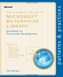 Developer's Guide to Microsoft Enterprise Library, C# Edition (Patterns & Practices)