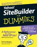 Yahoo! SiteBuilder For Dummies (For Dummies (Computers))