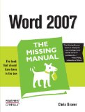 Word 2007: The Missing Manual