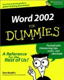 Word 2002 for Dummies