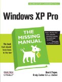 Windows XP Pro: The Missing Manual