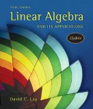 Linear Algebra and Its Applications, 3rd Updated Edition (Book & CD-ROM)