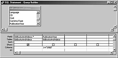 figure 5-53.the sql statement looks like this in the query builder.