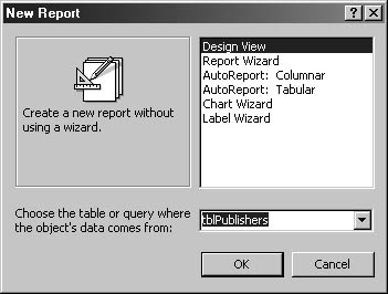 figure 7-33.start a free-form report when none of the standard report formats meet your needs.