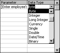 figure 11-11.specify a data type for the parameter.
