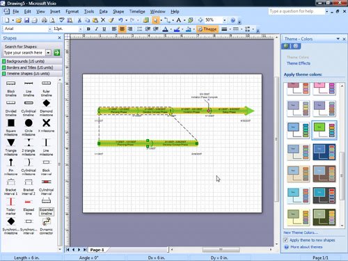 visio timeline examples. Visio adds an expanded