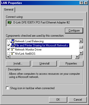 figure 6-5 smb file sharing in microsoft windows 2000