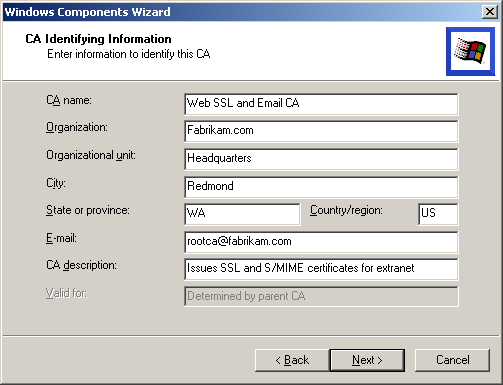 figure 5-10 certificate identity information is embedded in the certificate
