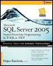 microsoft sql server 2005 stored procedure programming in t-sql & .net, third edition