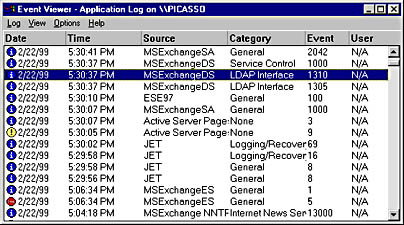 graphic e-7. event viewer.