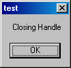 figure 6-10 test closes its handle.