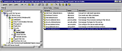  figure 10.21 - viewing the server roles. 