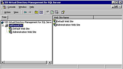  figure 12.40 - iis virtual directory management for sql server console. 