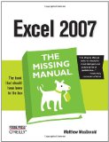 Excel 2007 for Starters: The Missing Manual
