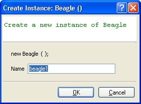 figure 6-4 naming the instance