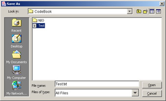 click to expand: this figure shows the open dialog box.