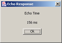 this figure shows the echo time of the computer, 192.168.0.89.