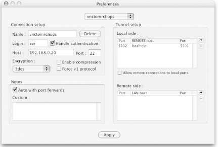 ssh tunnel manager mac public key