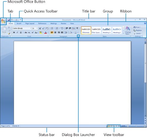 working-in-the-word-environment-microsoft-office-word-2007-step-by