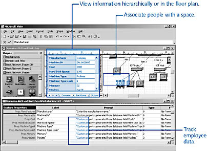 About Space Plans Microsoft Visio Version 2002 Inside 