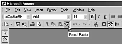 figure 13-36.this screentip for the format painter tool appears when you place your mouse pointer over the corresponding button.