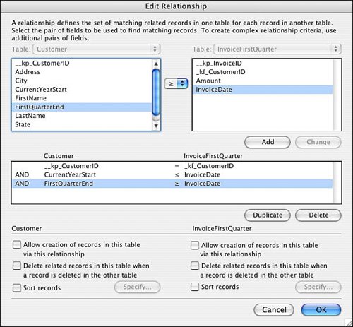 things you can create on filemaker pro advanced