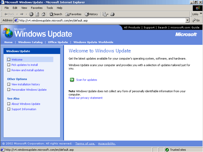 figure 14-13 windows update