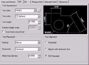 15 1 Creating Dimension Styles The Ddim Command Autocad 2004 One Step At A Time Part 1
