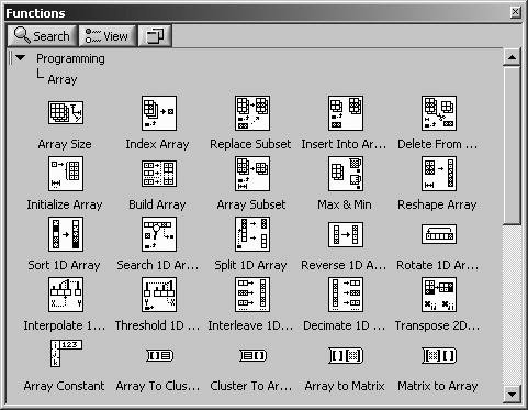 labview build array