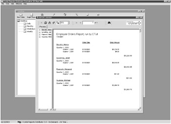 crystal reports software for windows xp
