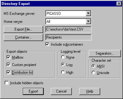 graphic d-24. directory export.