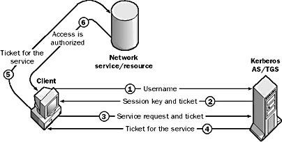 graphic k-1. the protocol defines the steps a client must take to gain access to network services or resources.