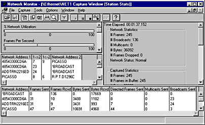 graphic n-4. network monitor.
