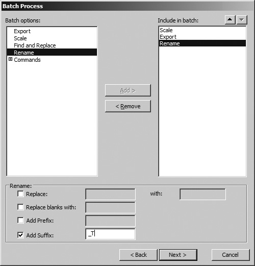 Saving Your Scripts Macromedia Fireworks 8 Training From The Source