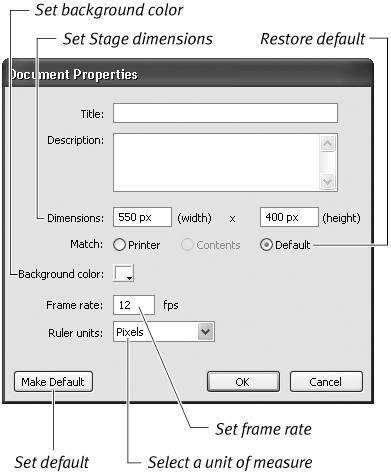 About Document Properties | Macromedia Flash 8 for Windows & Macintosh
