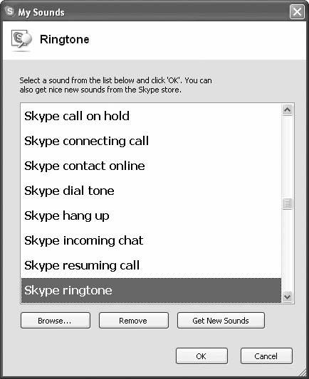 custom skype ringtones