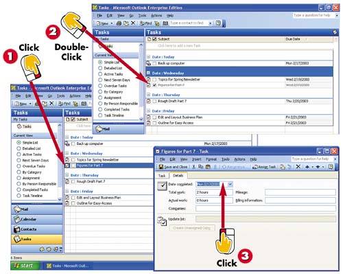 convert appointment to task in outlook