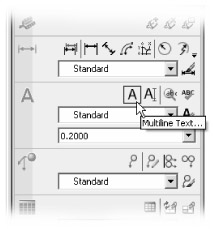 how to add underline in word in autocad