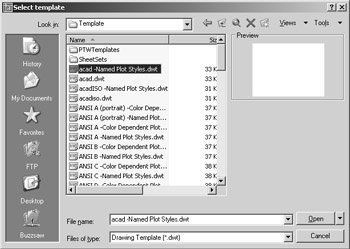 autocad plot style manager command