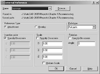 autocad xrefs how to use