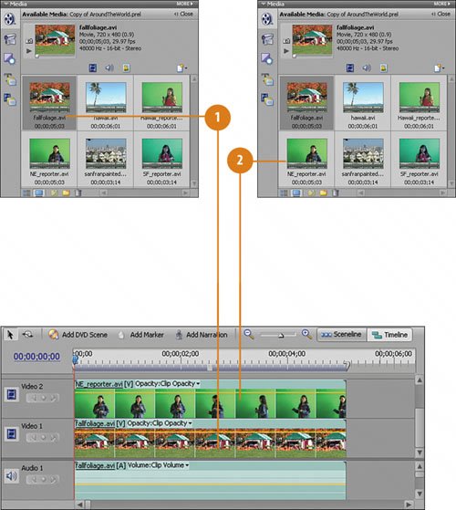Loading The New England Clips To The Timeline Hollywood Special 