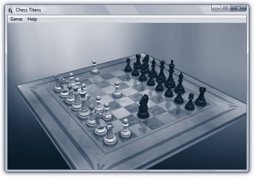 Windows On Windows on X: Chess Titans is a chess game introduced in  Windows Vista (2006). Developed by Oberon Games, it features a 3D,  animated, photorealistic chess board & pieces, designed to