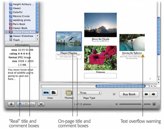 how to add text to photos in iphoto
