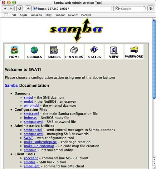 samba server mac