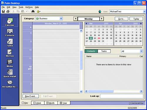 address book software like palm desktop