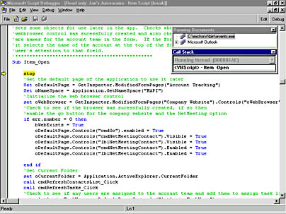 script debugger for windows