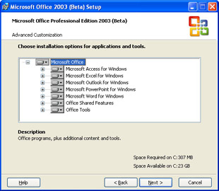 will office 2003 run on windows 7